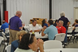 Good food and fellowship. 